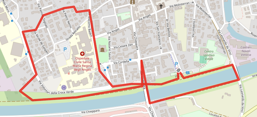 Mappa Dogs in Town - Adria - Quinta edizione